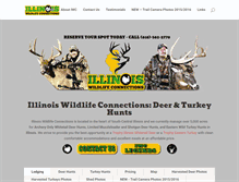 Tablet Screenshot of ilwildlifeconnections.com